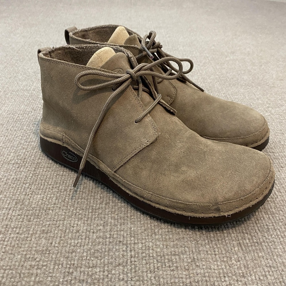 Chaco Boots Mens Size 9 Brown Suede Chukka Ankle Lined Casual JCH108501